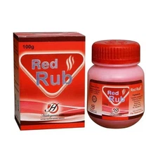 Herboganical Red Rub for Muscle and Joint Pain Relief 100g