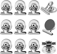 Magnetic Clips, 12 Pack Heavy Duty Refrigerator Magnet Clips, Fridge Magnets Str