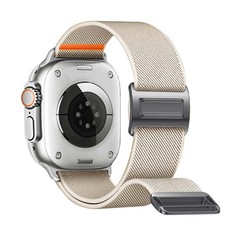 Magnetic Elastic Nylon Band Sport Strap For iWatch Series Ultra 3 SE3 11 10 9 8