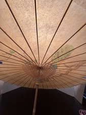 Parasols peints vintage - Parapluies - Papier et bois, shabby chic, boho