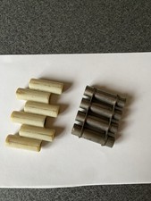 Lot Of 2 Musical Pitch Pipes - Bone And Meta