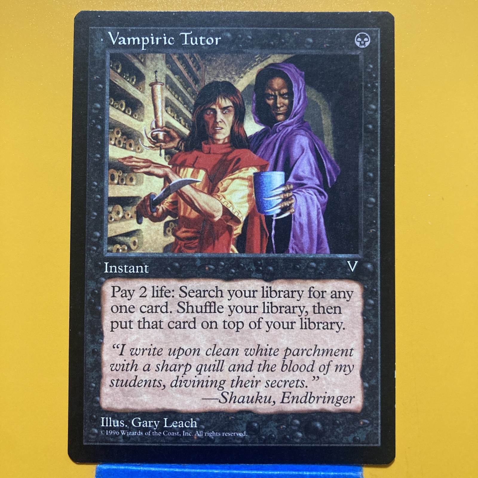 Magic The Gathering Vampiric Tutor Visions Regular MTG 