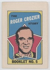 1971-72 O-Pee-Chee Booklet English Roger Crozier #5 0f8