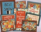 Graphic45 WELL GROOMED (8PK) HANDCUT 3x4  4x6 EPHEMERA CARDS Double-Sided