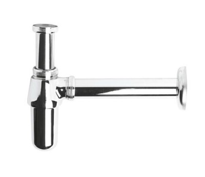 Hudson Schilfbecken Flaschenablage mit Verlängerungsrohr 190 mm - chrom