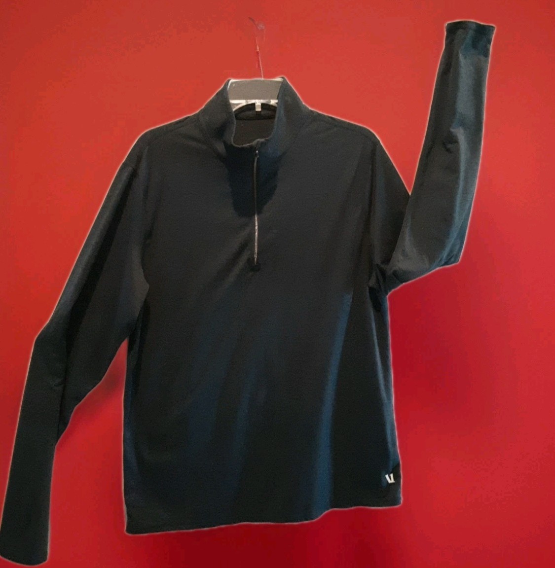 VUORI-Pullover EASE Performance Half Zip-INK Heat… - image 1