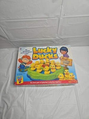 Vintage Lucky ducks game Milton Bradley Kids
