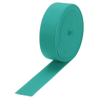 Elastic Bands for Sewing 3cm 5 Yard Aquamarine Blue Knit Elastic Spool