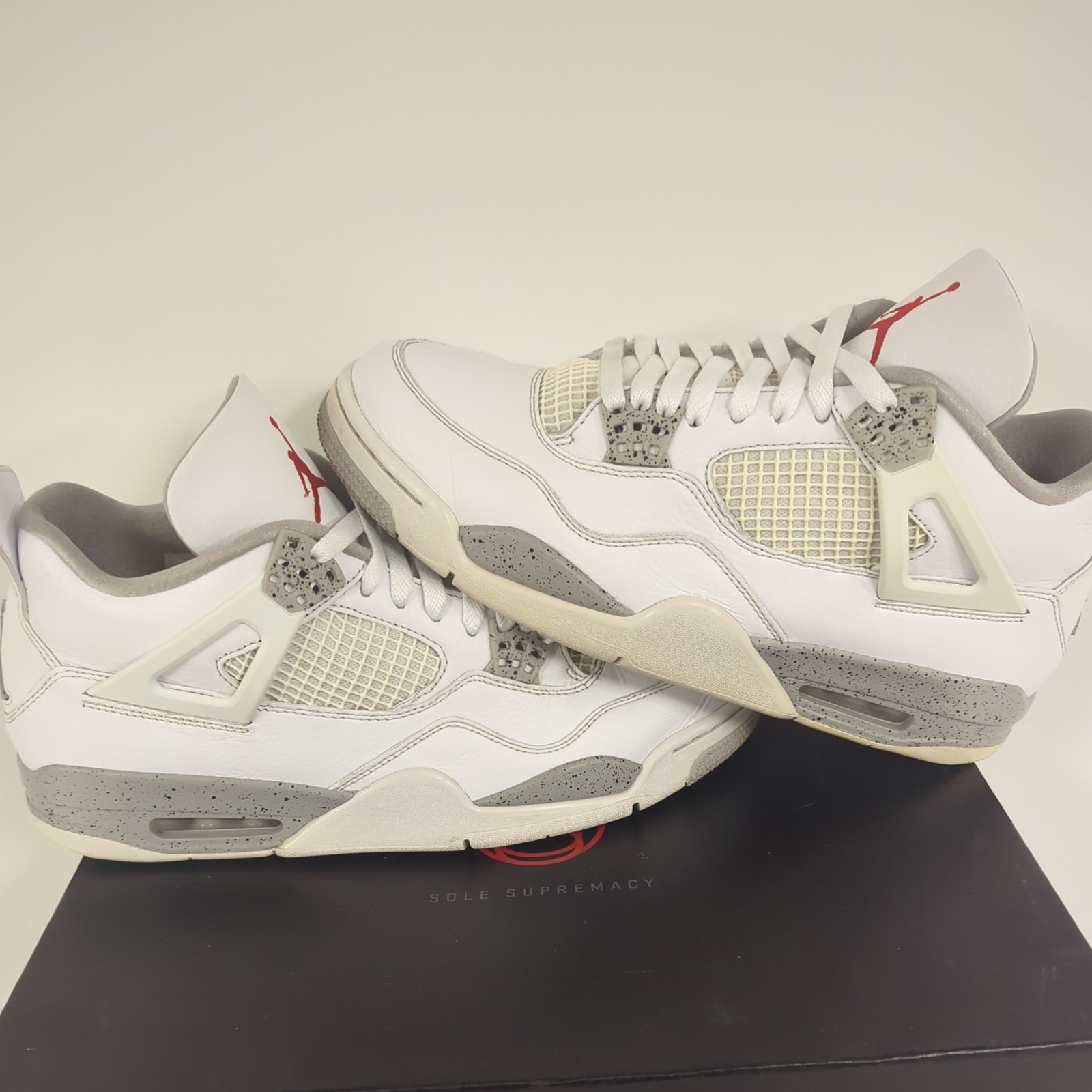 Size 11.5 - Jordan 4 Retro Mid White Oreo