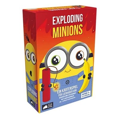 Exploding Kittens Exploding Minions Kartenspiel 2-5 Spieler ab 7 Jahren
