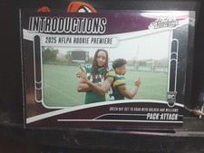 Pack Attack  2025 Absolute football  #i-sws Purple Pannel 