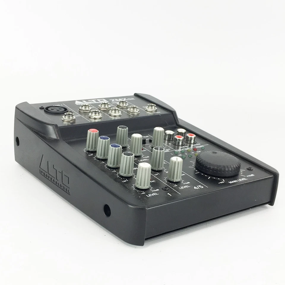 Alto ZMX52 5 Channel Compact Mixer Audio Mixing -  Fully Working - No PSU - Image 2 of 4