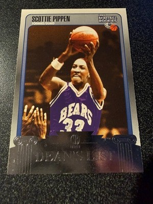 1997 Score Board Rookies - Scottie Pippen #93 Dean's List
