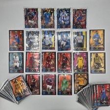Topps Match Attax 18/19 100 Card Bundle Inc 20 Shiny Kane 100 Club No Dupes VGC