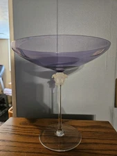 Rare Amethyst Versace Rosenthal Medusa Compote Plate Bowl