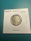 Nice Original Tougher Date 1918-P BUFFALO NICKEL 5 Cents (B791)