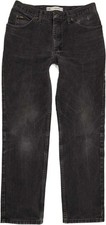 Lee Jim  Herren Schwarz Straight Regular  Jeans W34 L32 (87064)