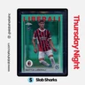 2024 TOPPS CHROME UEFA CLUB COMPETITIONS MATTIA LIBERALI AQUA REFRACTOR RC /199