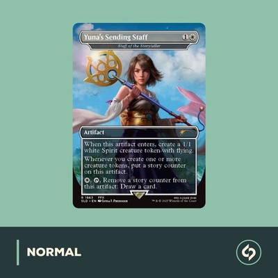 MTG | Yuna's Sending Staff | FINAL FANTASY x SECRET LAIR | NM | EN