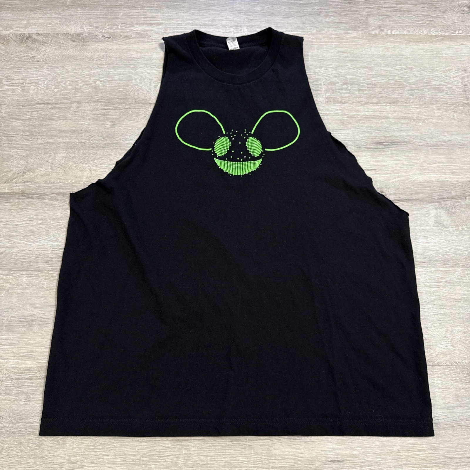 Shirt 2011 North America Tour Black Cut Off Tank Top