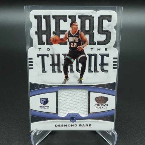 2020-21 PANINI CROWN ROYALE BASKETBALL DESMOND BANE HEIRS TO THE THRONE CARD