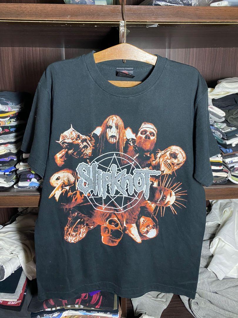 Slipknot 2002 band Graphic black Short sleeve Unisex T shirt Slipknot 2002 band Graphic black Short sleeve Unisex T shirt