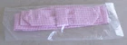 Cravat,  Pink/White Plaid Cotton, Civil War Necktie