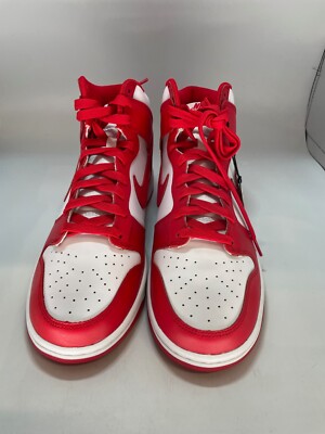 Size 10.5 - Nike Dunk High Championship Red