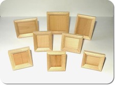 Miniatur Bilderrahmen, Fotorahmen aus Holz, Neu
