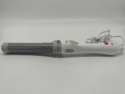 BeachWaver S1.25 Rotating Curling Iron White/Gray Dual Voltage 100