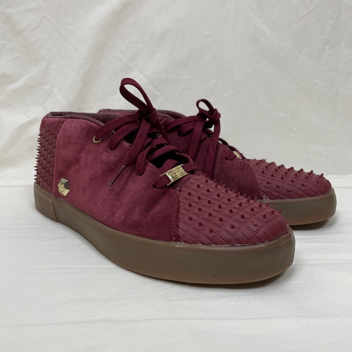 Nike Lebron XIII Red Lifestyle Trainers Shoes Sneakers 806396-600 Men\'s Size 10 NIKE LEBRON JAMES XIII LIFESTYLE TEAM RED SUEDE SNEAKERS  main image 4