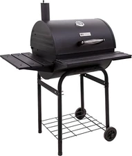 CharBroil American Gourmet 625 Charcoal Barrel Grill w/ Adjustable Charcoal Tray