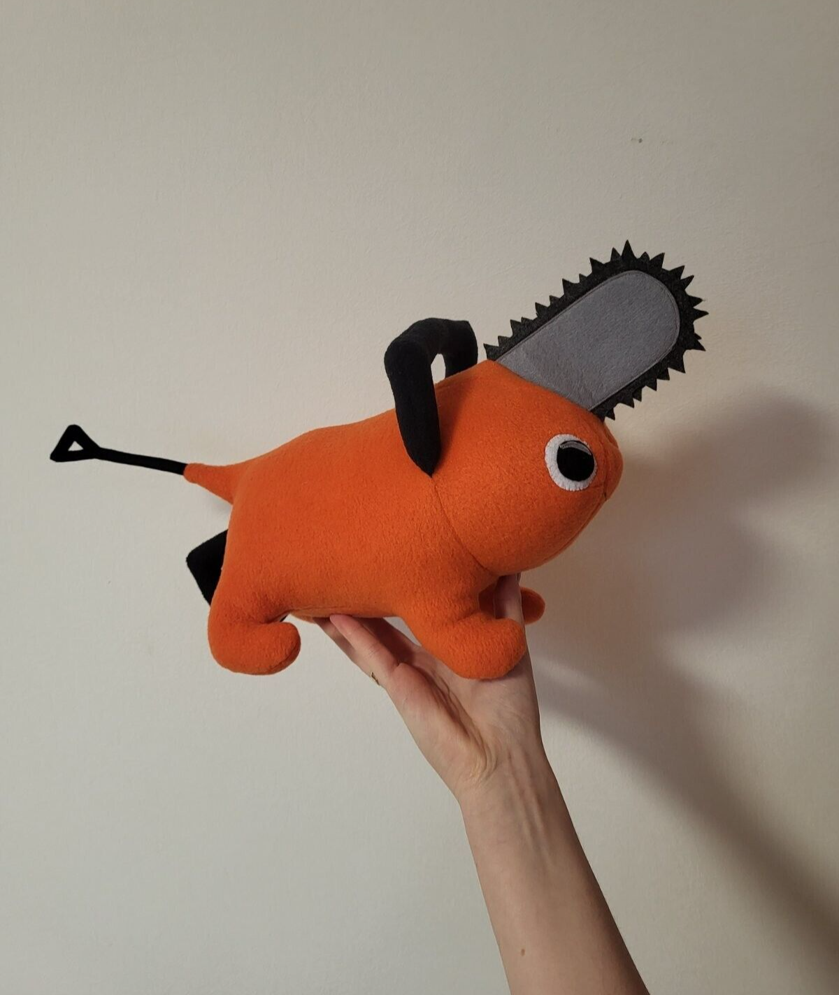 chainsaw-dog-cuddly-plush-handmade-stuffed-animal-9-4-in-ebay