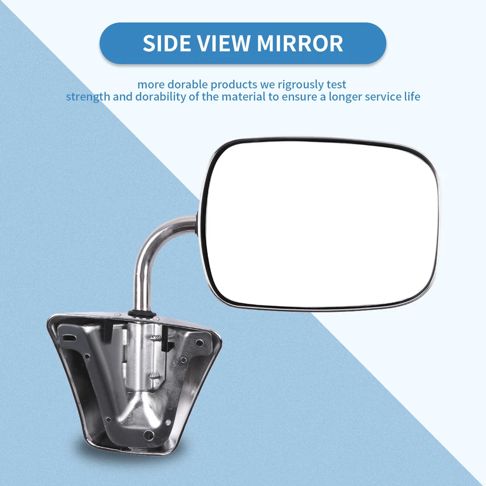Espejo retrovisor izquierdo o derecho cromado para camioneta Chevy GMC Blazer Foto 2 de 4