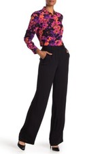 NWT EQUIPMENT Arwen Solid Crepe Pants in Black - Size 8 #P60