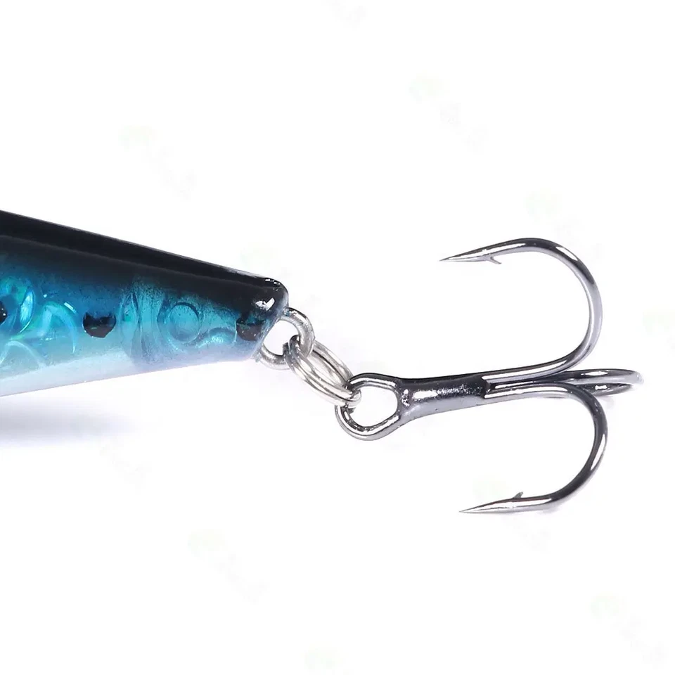 Set 2 Sea Popper Serra Barracuda Spigola Esche Artificiali Pesca Spinning Mare - Immagine 4 di 4