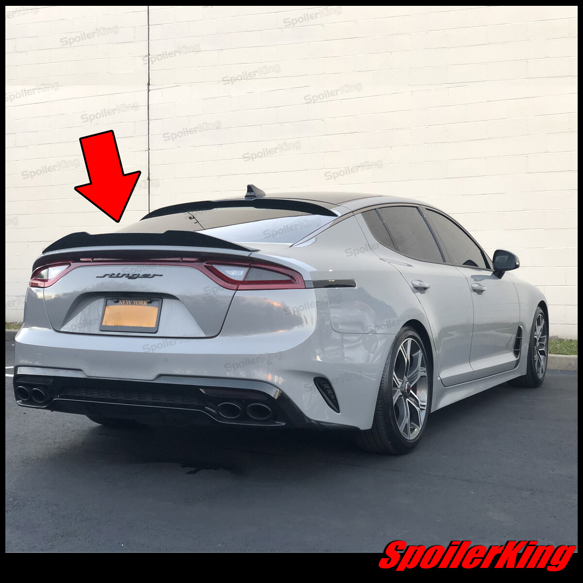 Spoiler Trasero Air Design Para Kia Stinger 2018-2023
