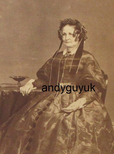 CDV LADY LANGE MOTORHAUBE LOCKEN HAARE BEGRABEN ST EDMUNDS ANTIKES FOTO SPANTON