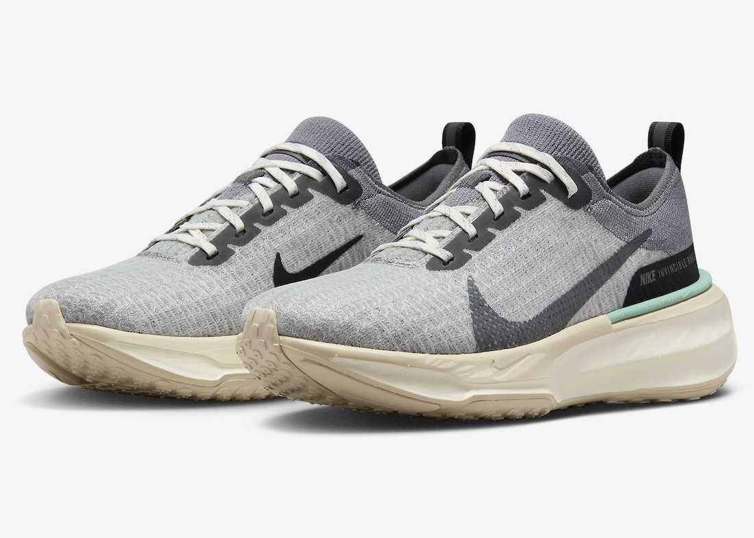 Nike ZoomX Invincible Run FK Flyknit 3 Cool Grey Pewter Nike ZoomX Invincible Run FK Flyknit 3 Cool Grey Pewter