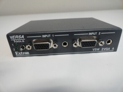 ZZ3: Extron VSW 2VGA A - 2 VGA and Stereo Audio switcher