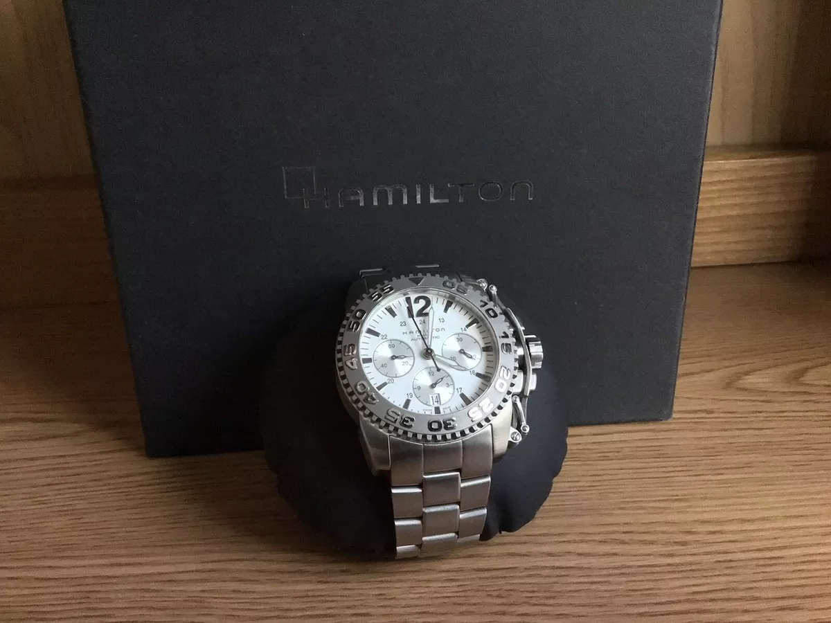 Hamilton Khaki Action Auto Chronograph Watch Men H63556115 eBay
