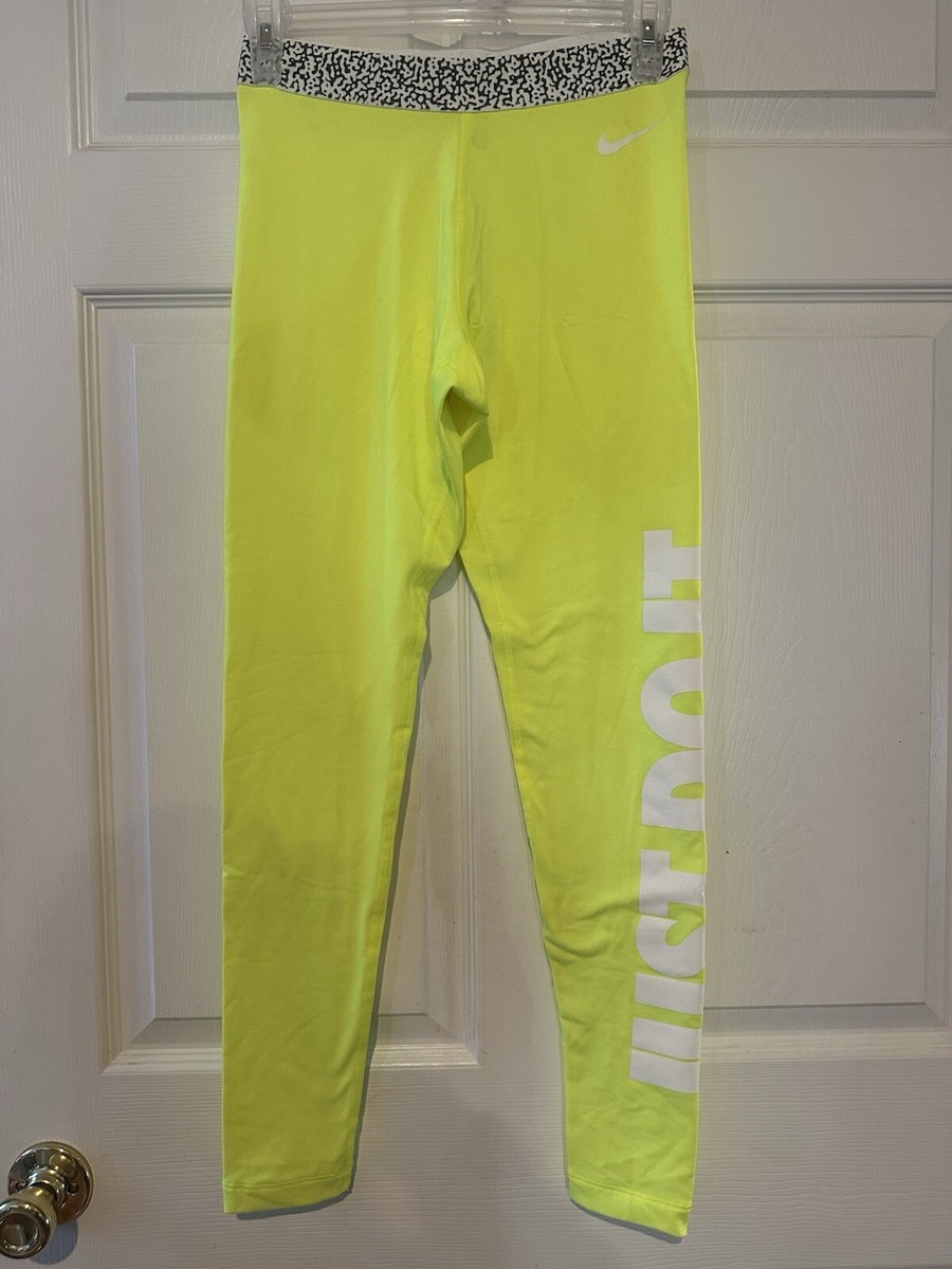 Nike Clothes Lime Green Leggings Nike Nike Pro Leggings Womens