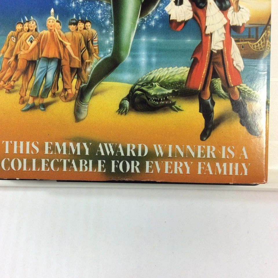 Peter Pan VHS 1990 Good Times Mary Martin Video Tape Foto 2 de 4