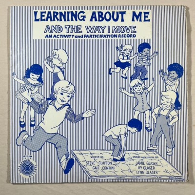JAMIE GLASER Learning About Me & The Way I Move 1974 LP UltraSound ULT-3324 - G+