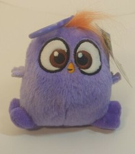 Angry Bird Hatchlings NWT Purple Bird Clip On Plush 4.5" New Toy Kids 2018 Rovio