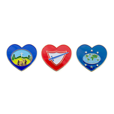 Pathfinder, Master Guide & Adventurer Club Heart (Pin Set)