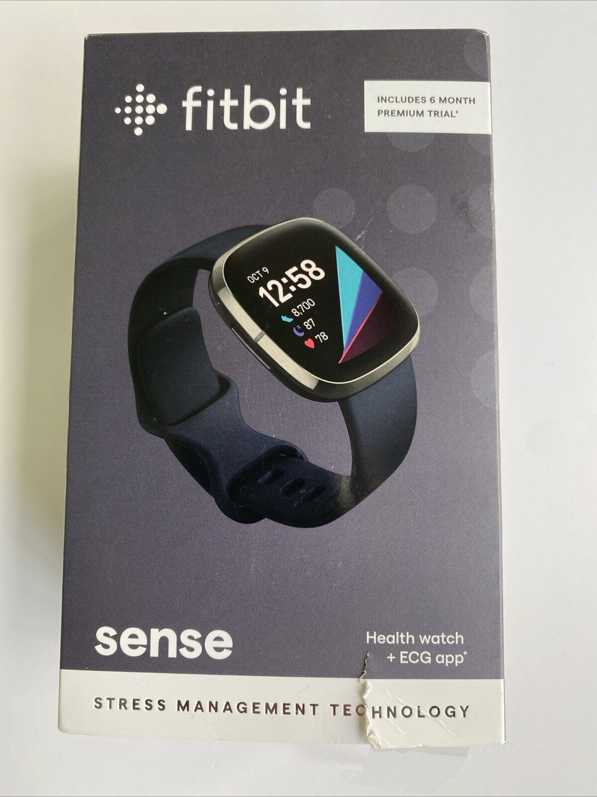 Fitbit Sense Smartwatch – Advanced Health Fitness Tracker with ECG & SpO2-image