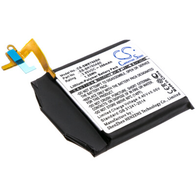 350mAh Akku für Samsung Gear S3 Frontier LTE schwarz EB-BR760 EB-BR760ABE 3,85V