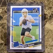 2023 Panini Donruss #352 Max Duggan Rated Rookie RC Los Angeles Chargers B-9