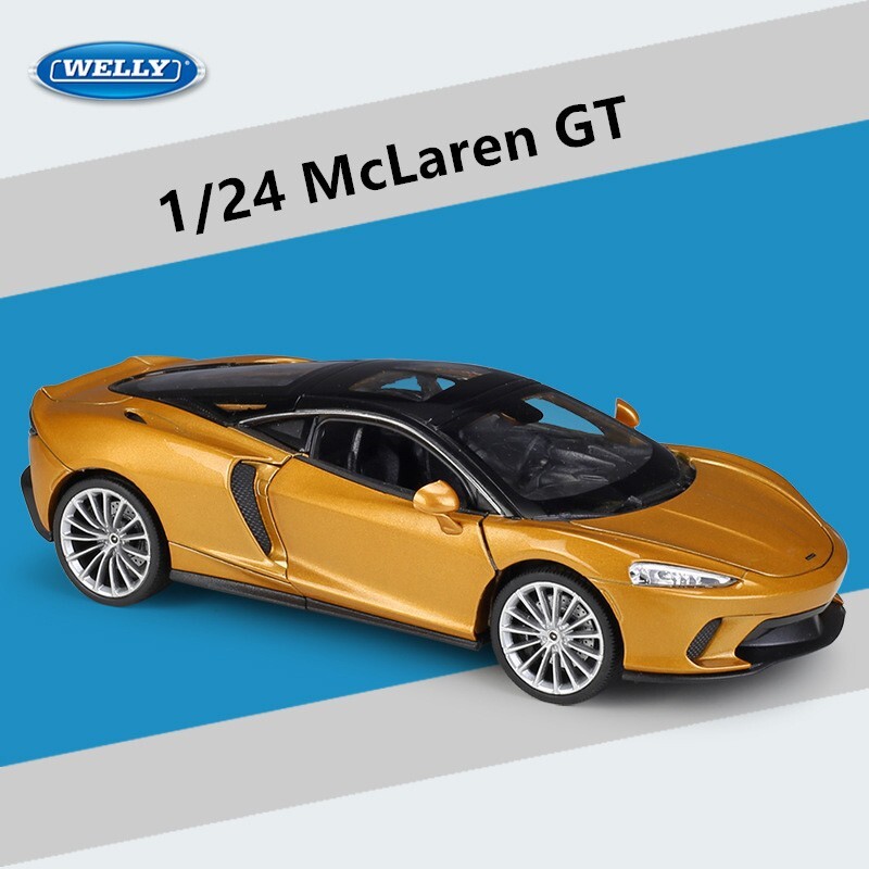 1:24 McLaren GT Alloy Sports Car Model Diecasts Metal Racing Kids Toys Gift